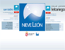 Tablet Screenshot of nieveleon.com